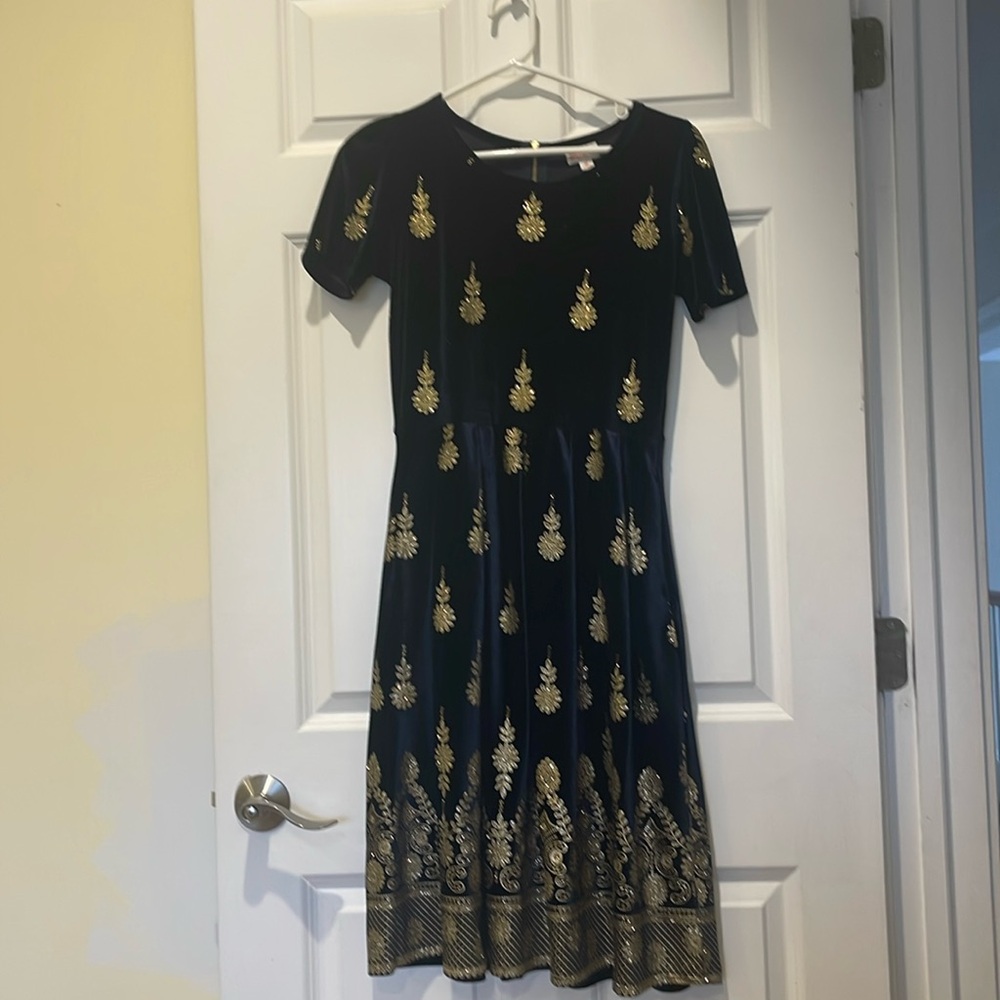 Lula Roe Amelia Dress from the Elegant collection